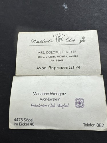 Vintage avon representative - 2,